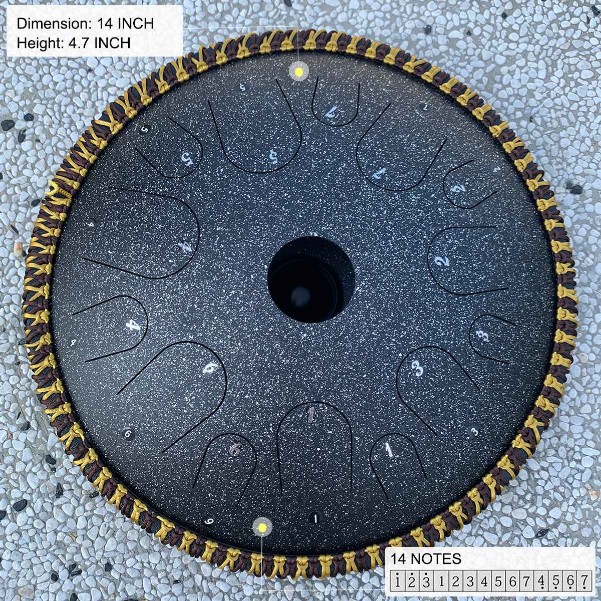 Tongue Drum Equilibre | 38 cm