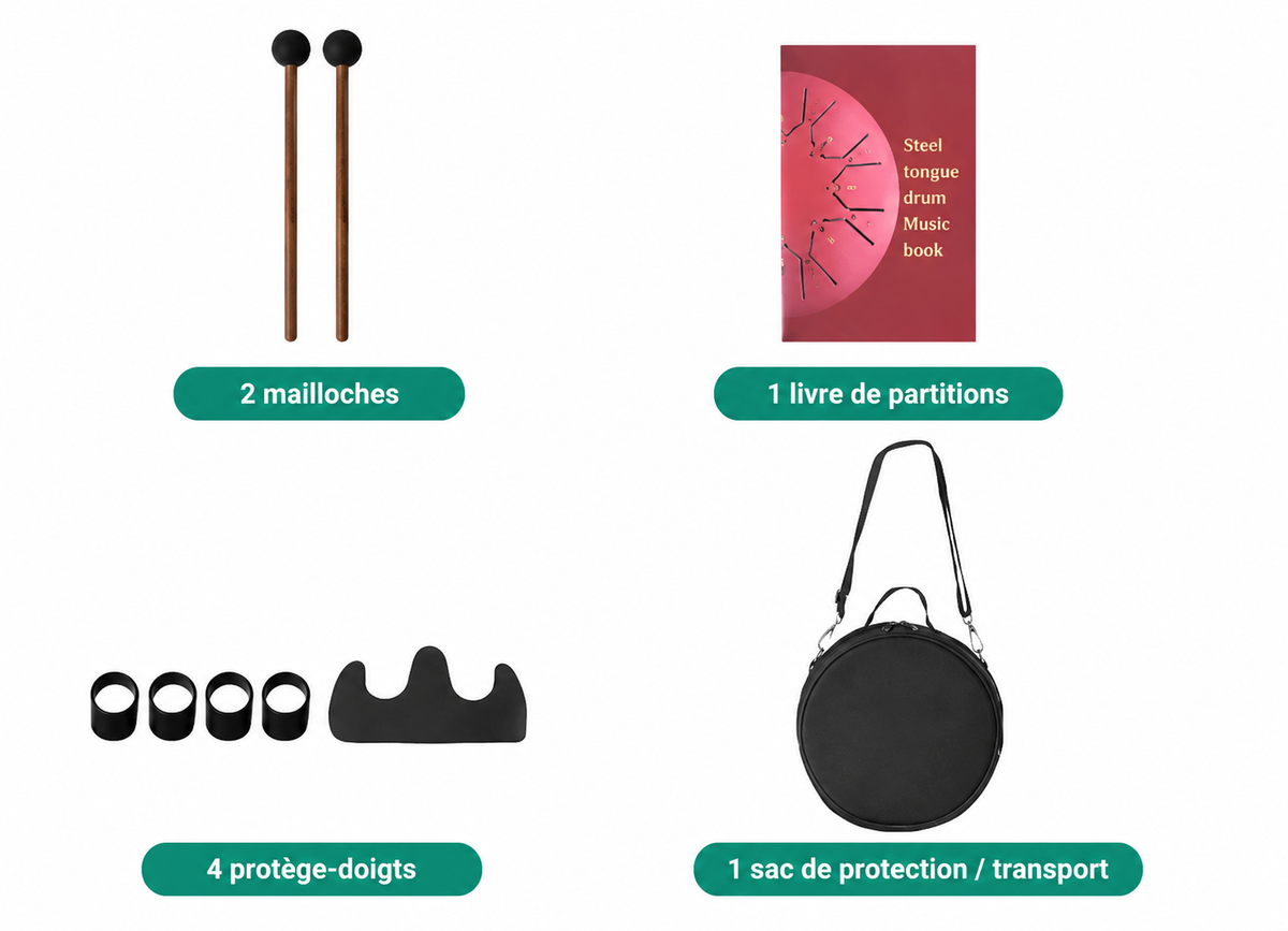 4 Accessoires Offerts 🎁