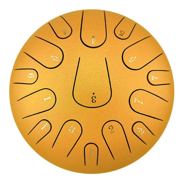 Steel tongue drum 15 notes