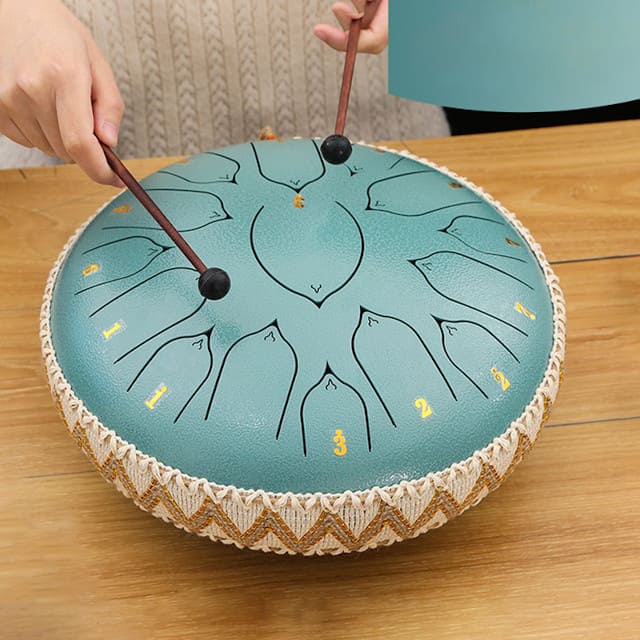 Steel tongue drum 440 Hz