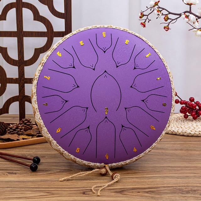 Steel tongue drum 440 Hz