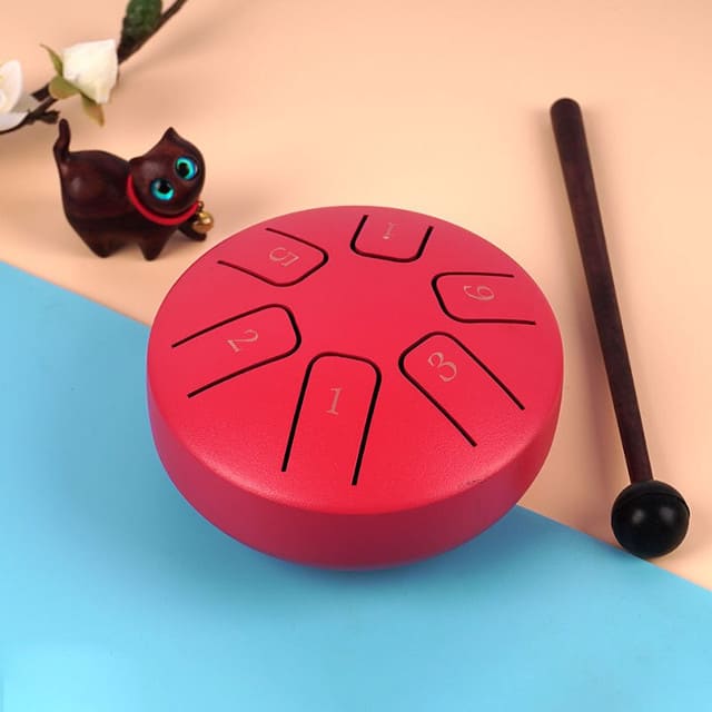 Steel tongue drum 6 notes
