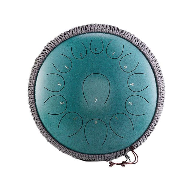 Steel tongue drum percussion