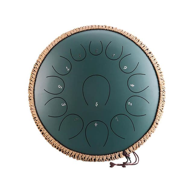 Steel tongue drum percussion