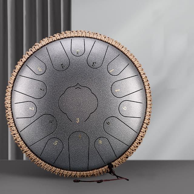 Steel tongue drum relaxation