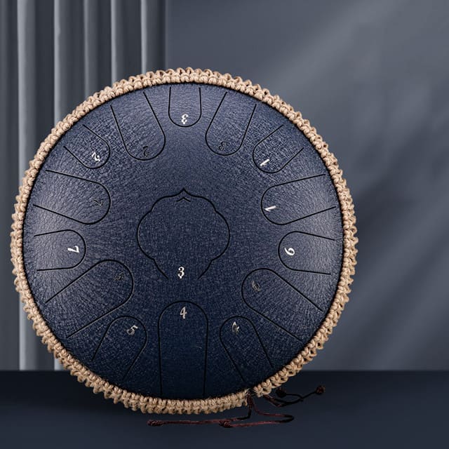 Steel tongue drum relaxation