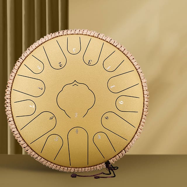 Steel tongue drum relaxation