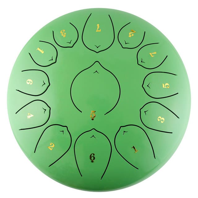 Tongue drum accordé en 432 hertz