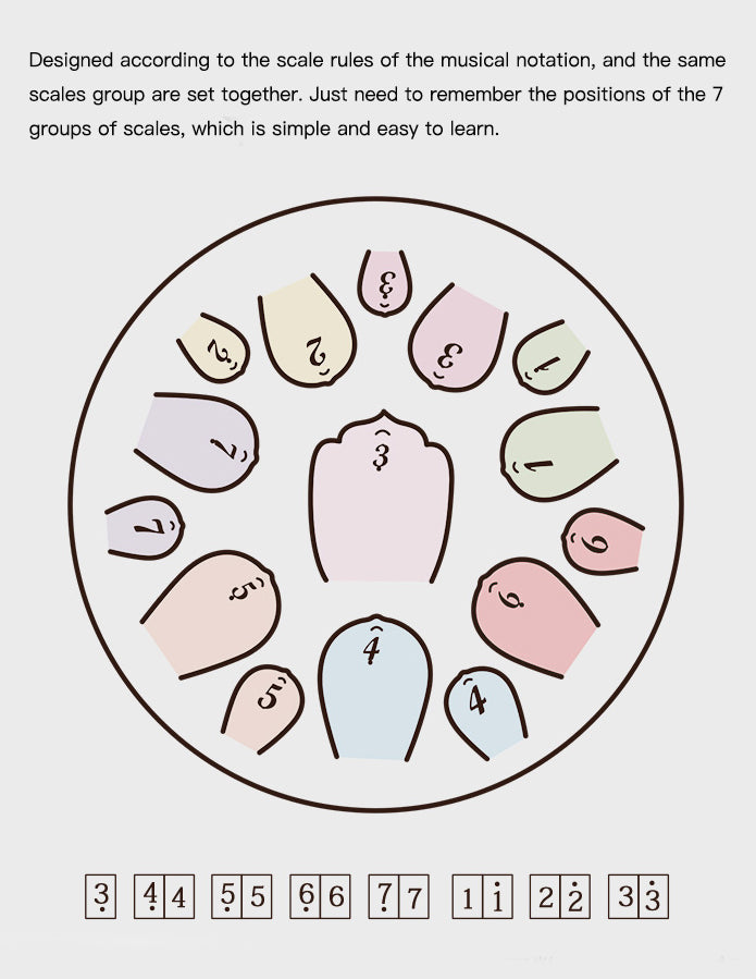Tongue Drum Lotus | 35 cm