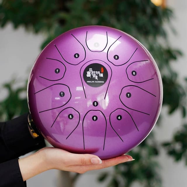 Steel tongue drum 11 notes