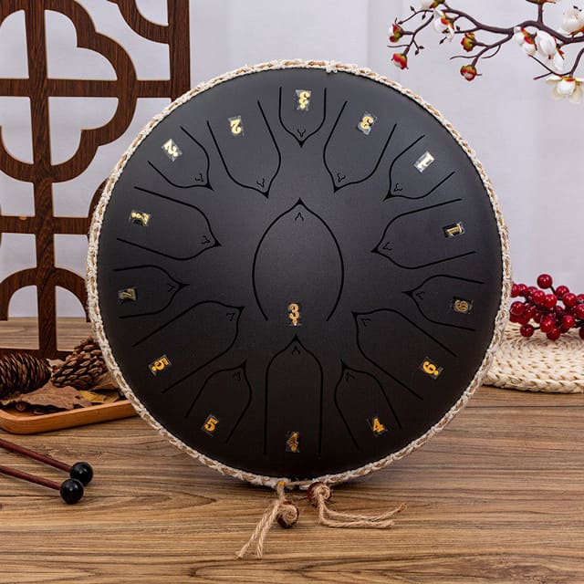 Steel tongue drum 440 Hz