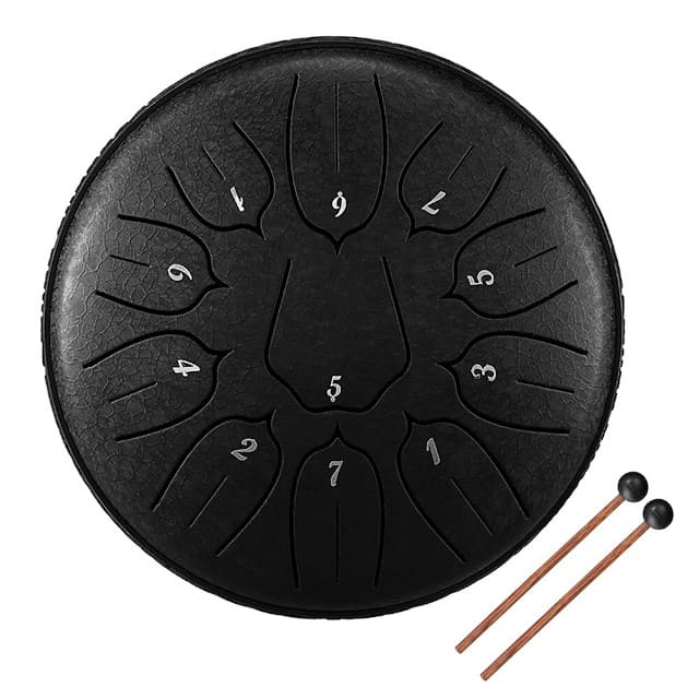 Steel tongue drum