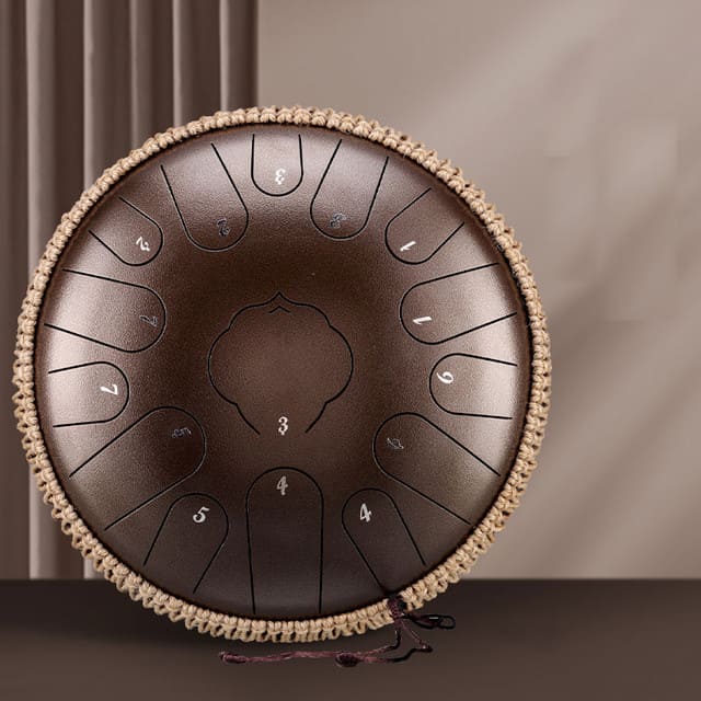 Steel tongue drum relaxation