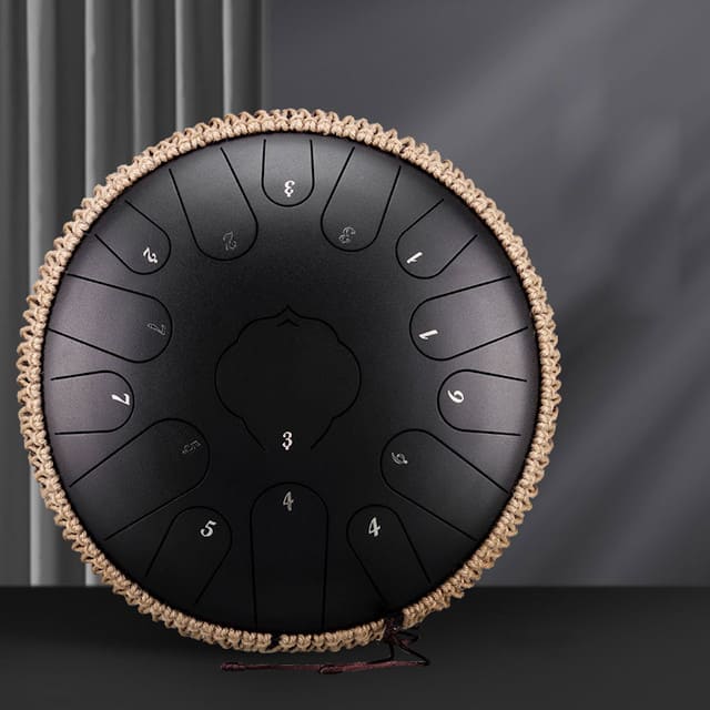 Steel tongue drum relaxation