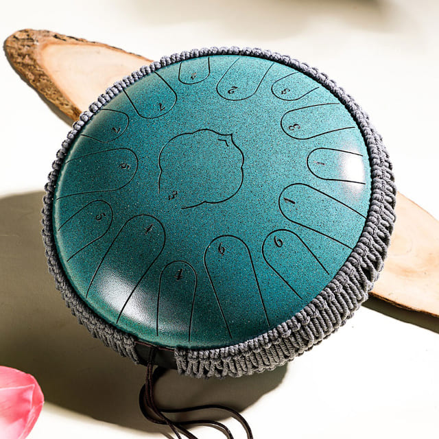 Steel tongue drum relaxation