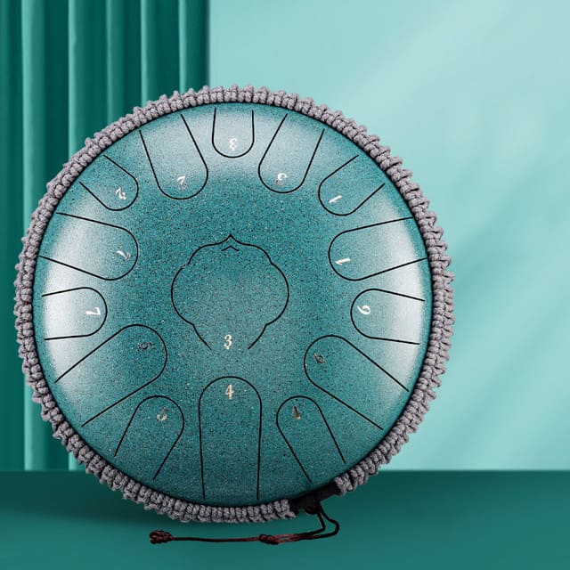 Steel tongue drum relaxation