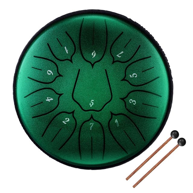 Steel tongue drum