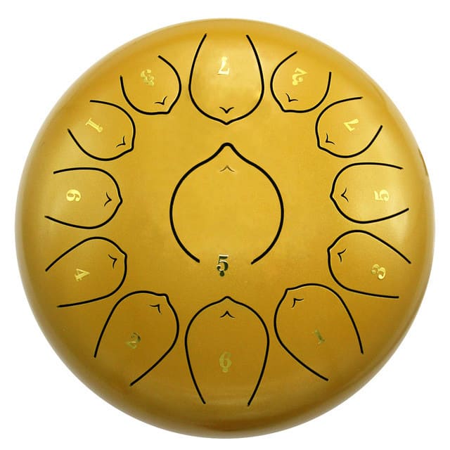 Tongue drum accordé en 432 hertz