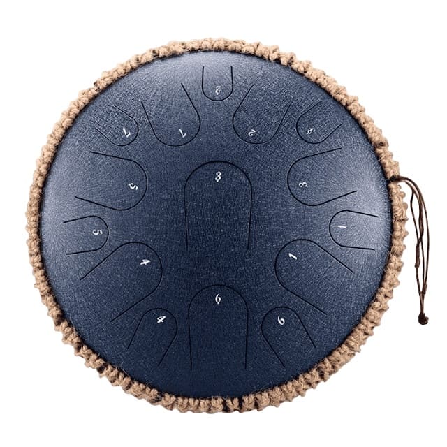 Tongue drum bleu