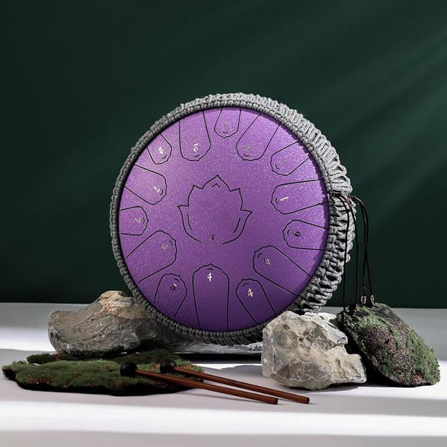 Tongue drum lotus
