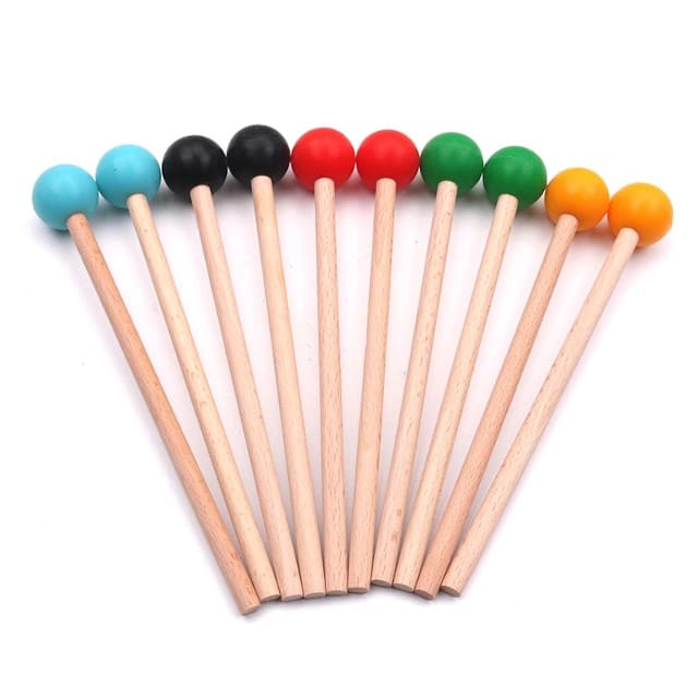 Tongue drum mailloches