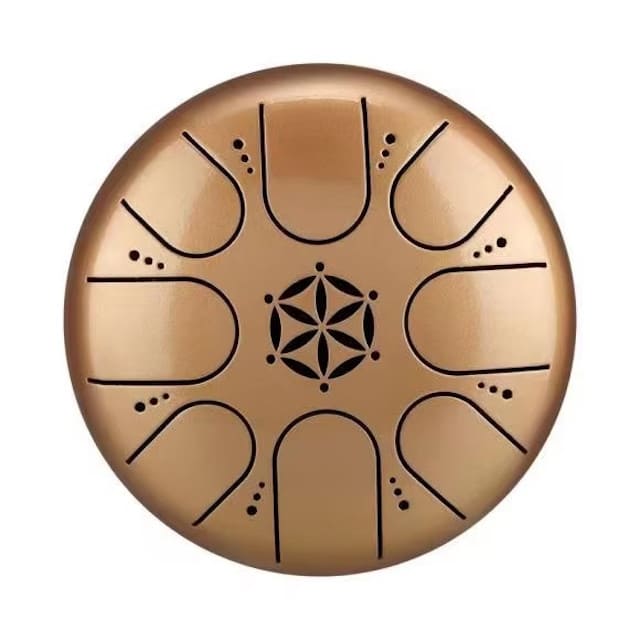 Tongue drum mandala