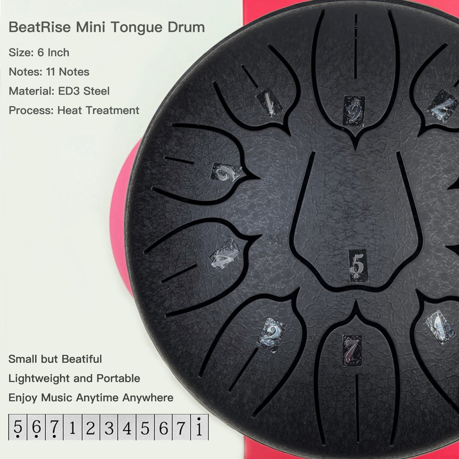 Tongue Drum Lotus | 15 cm